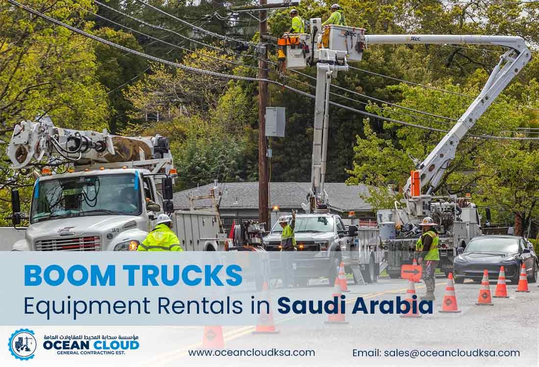 Boom Trucks Rental Saudi Arabia