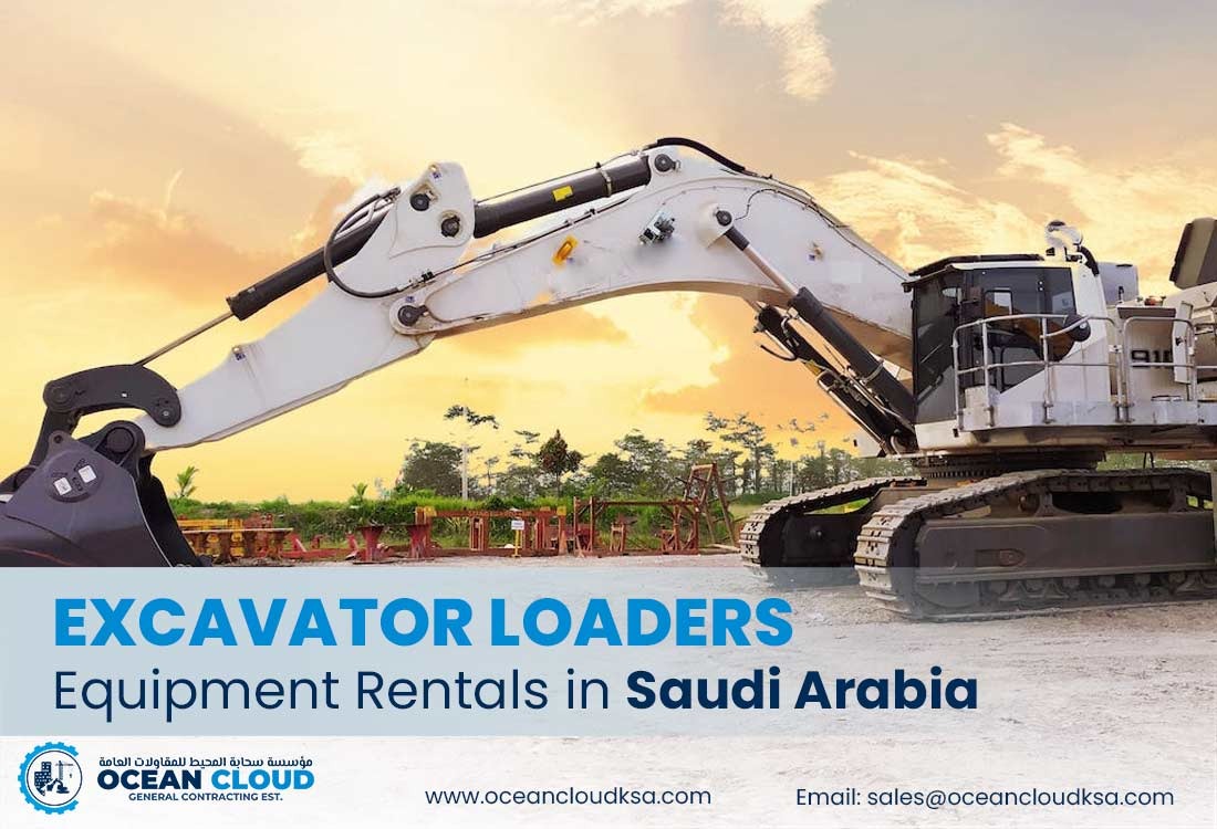 Excavator Loader Rental Saudi Arabia